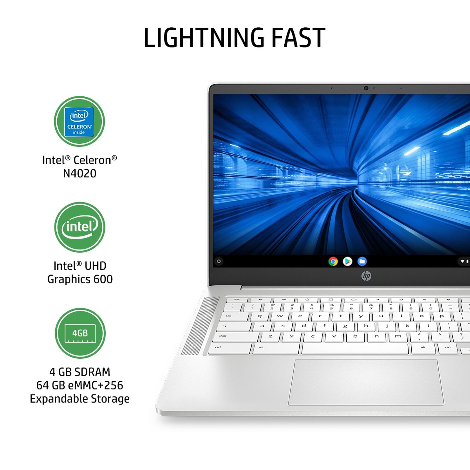 Buy HP 14a-na0002tu Chromebook Intel Celeron (4GB, 64GB, Chrome OS